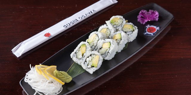 Cucumber & Avocado Roll