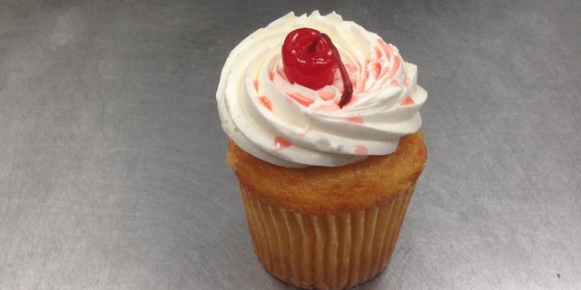Cherry Chip Cupcake