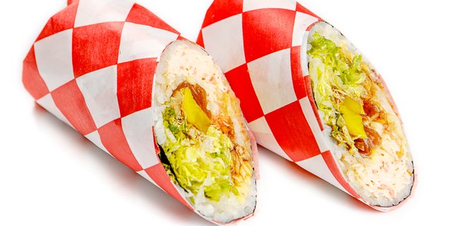 Spicy Camaron Sushi Burrito