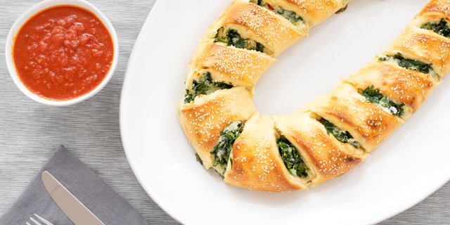 Spinach Stromboli