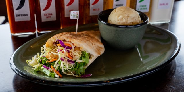 Chicken Pita Wraps