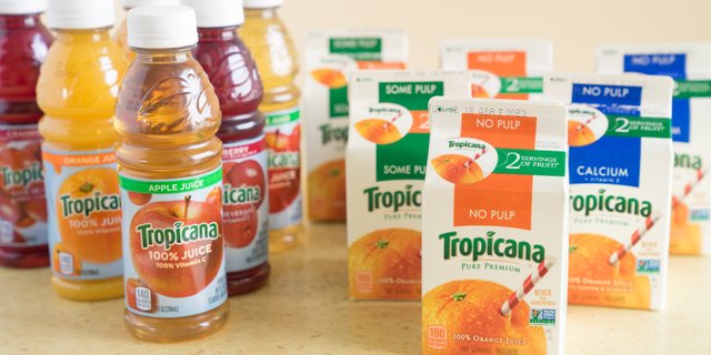 Assorted Tropicana Juices
