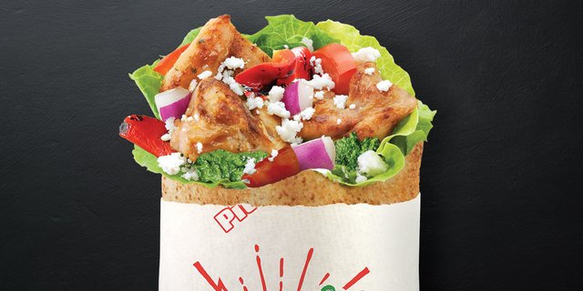 Chicken Pesto Pita