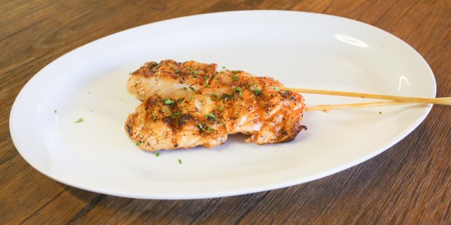 Salmon Skewer