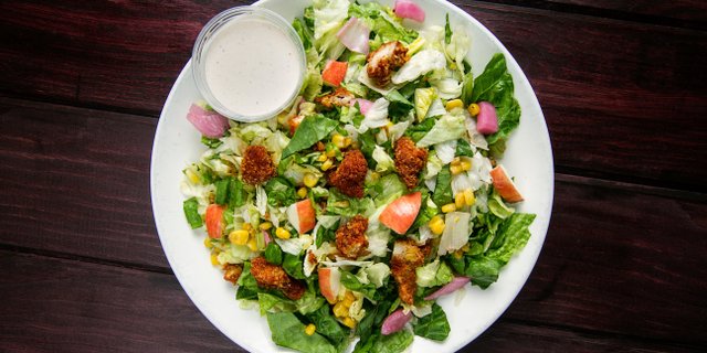Crispy Chicken Salad