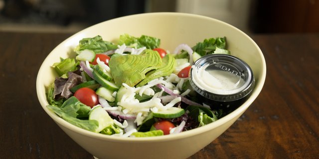 Large Green Avocado Salad