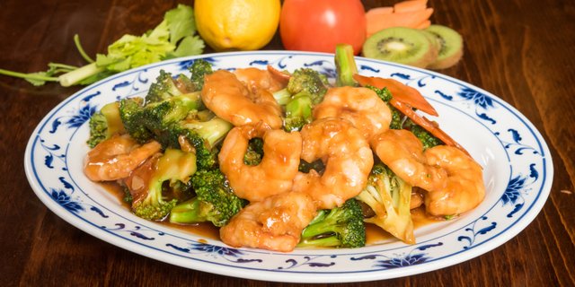 Shrimp w/ Mixed Vegetables