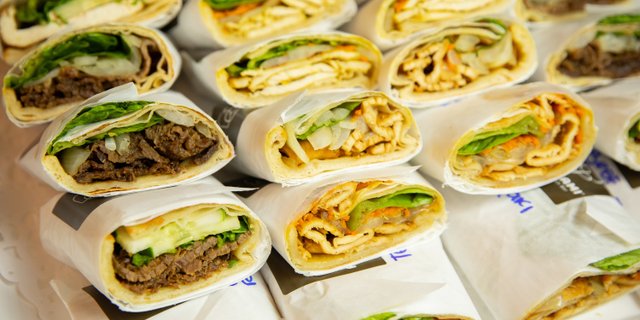 Asian Sandwiches Platter