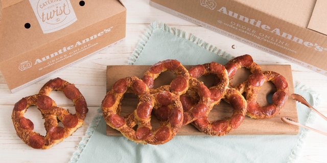 Pepperoni Pretzels