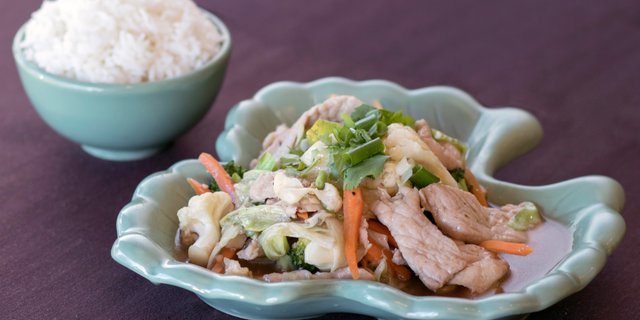 Pepper & Garlic Entree