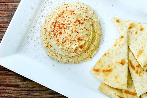 Hand-Crafted Hummus & Pita