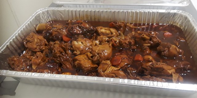 Brown Chicken Stew