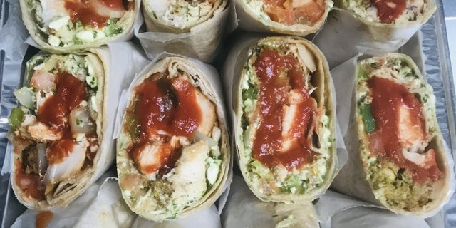 New Yorker Wrap w/ Feta & Pesto