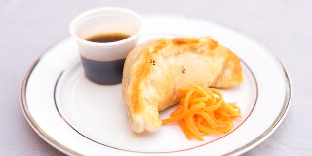 Pan-Seared Vegetable Gyoza