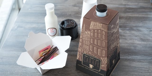 Box of Hot Coffee