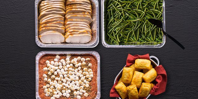 Build-Your-Own Turkey Hot Buffet