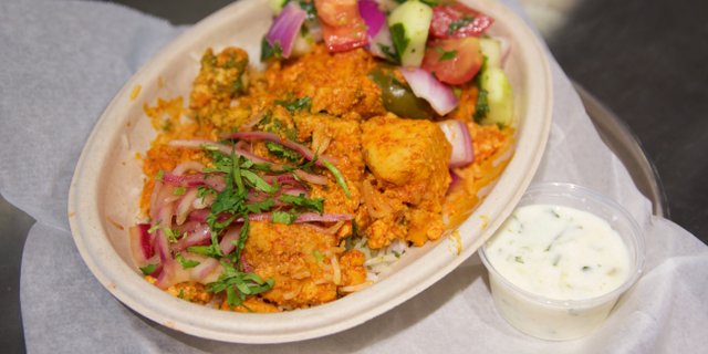 Cheese Paneer Rice Bowl
