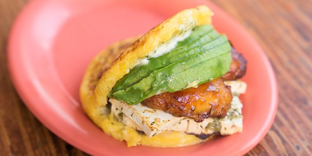 Vegetariana Arepas Tray