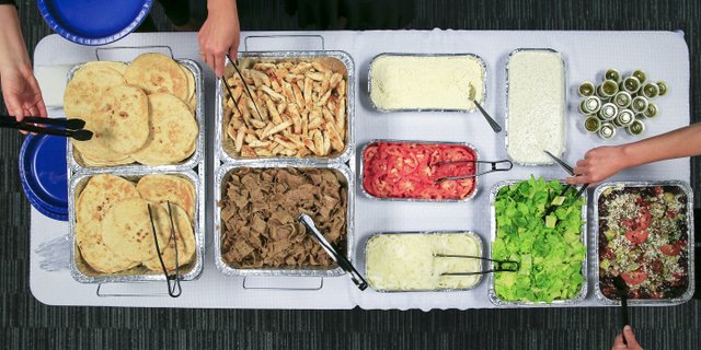Build-Your-Own Gyro Bar