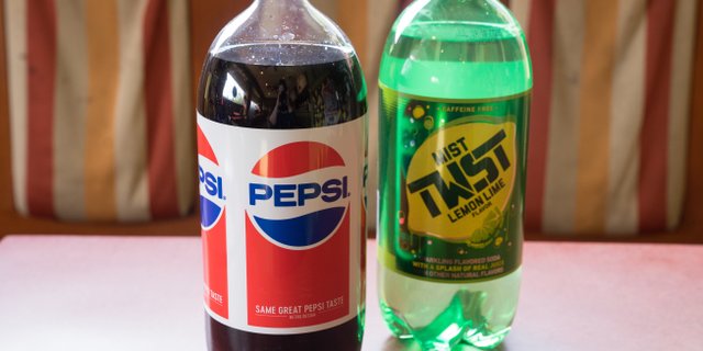 Assorted 2L Soda Bottles