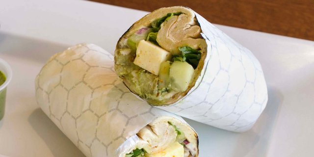 Paneer Wrap Platter