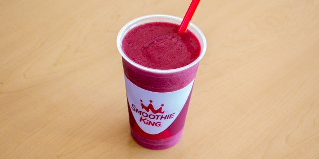 The Strawberry Shredder Smoothie