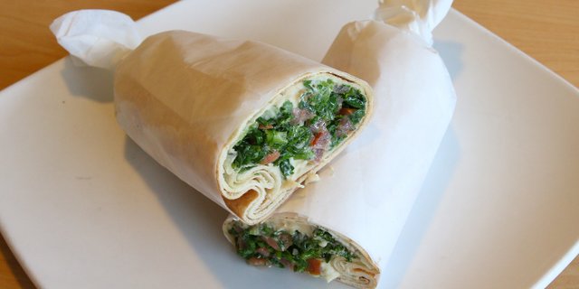 Tabbouleh & Hummus Sandwich