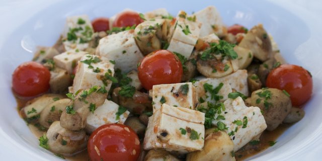Tofu Florentine