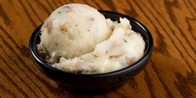 Skin-On Garlic Mashed Potatoes