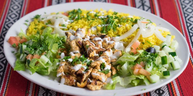 Chicken Shawarma Plate