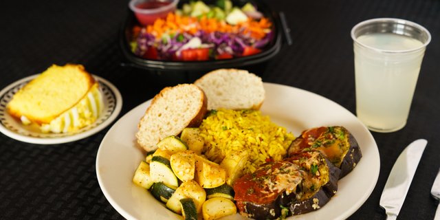 Roasted Eggplant Parmesan Meal