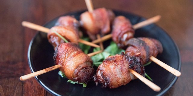 Bacon-Wrapped Dates