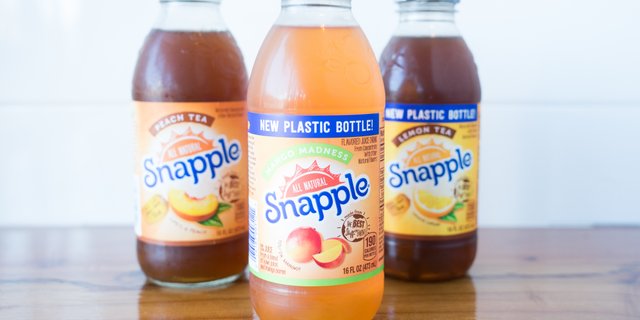 Assorted Snapple Beverages