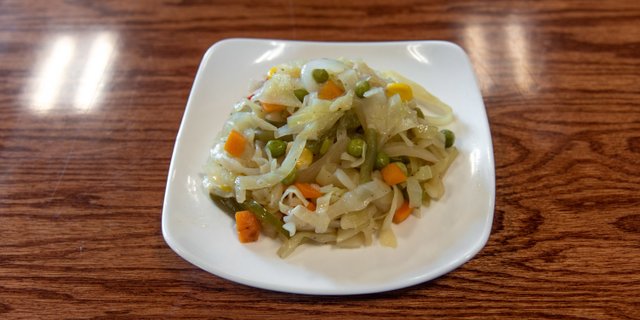 Steamed Cabbage
