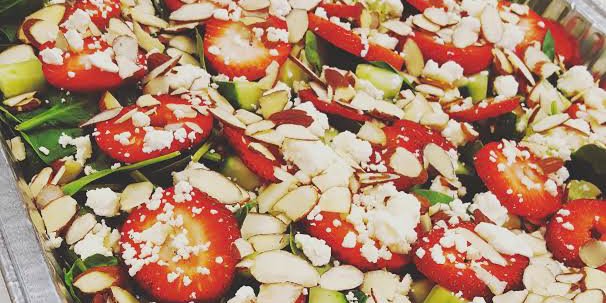 Spinach Strawberry Salad