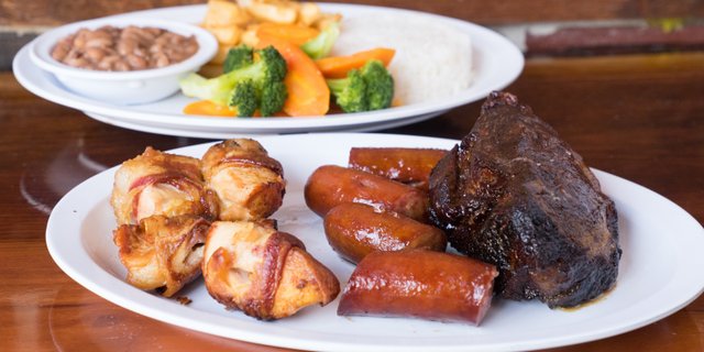 BBQ Combo #2 (3 Meats & 4 Sides)