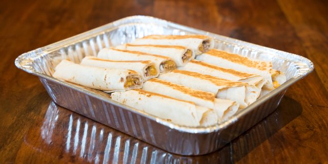 Beef, Bean & Cheese Burritos