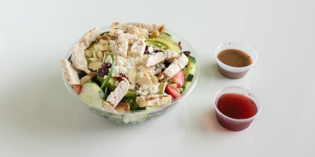 Silver Mobile Salad Bar