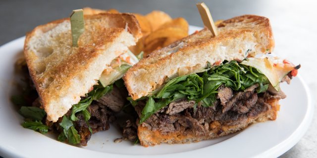 Porchetta & Kimchi Sandwich