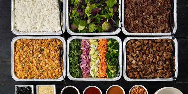 Korean BBQ w/ Sushi Package