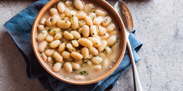 Braised White Beans