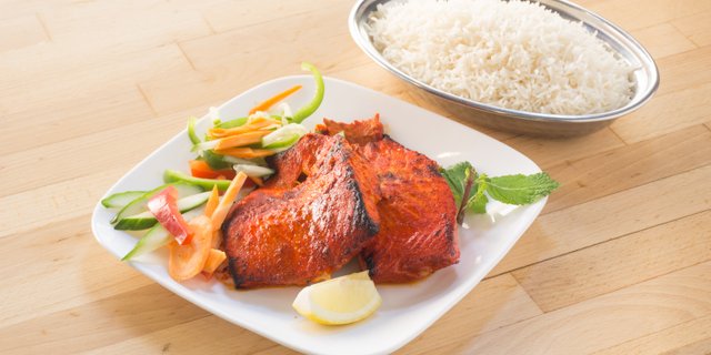 Salmon Tikka