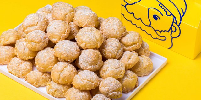 Mini Cream Puff Box