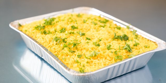 Greek-Style Rice Platter