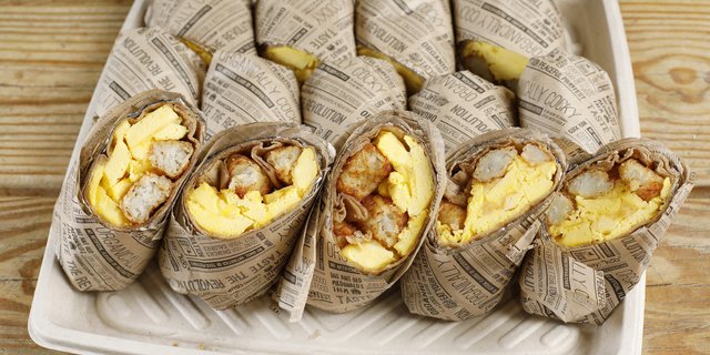 Breakfast Burrito Platter