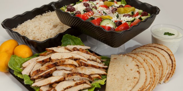 Large Grilled Chicken Breast Plate