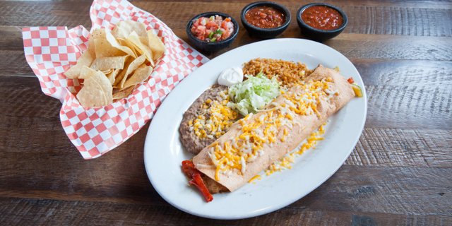 Chicken Fajita Burrito