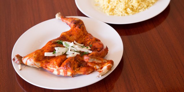 Charcoal Chicken Entree