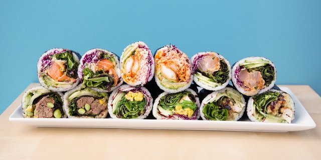 Box of 6 Sushi Burritos