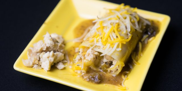 Mini Chicken Enchiladas